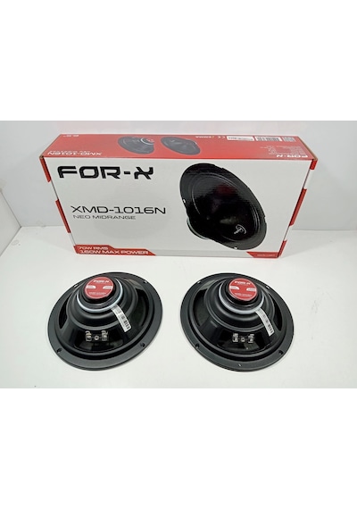 For-x Midrange 16cm For-x Xmd-1016n 160w 70rms 16cm Midrange Hoparlör
