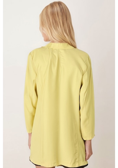 Armonika Kadın Fıstık Yeşili Cepli Oversize Ceket Arm-26k001005