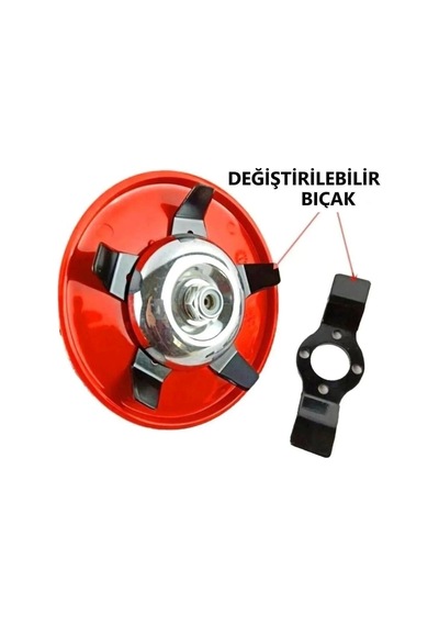 Rapco Motorlu Tırpan Fidan Arası Bahçe Çapalama Aparatı Toprak Karıştırıcı