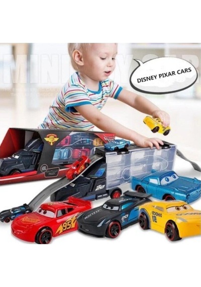 Cars Oyuncak 6'lı Tır Seti Model Arabalar Tır Fonksiyonlu Oyuncak