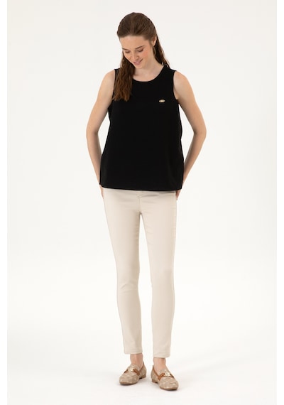 U.s. Polo Assn. Kadın Siyah Gömlek Kısa Kollu 50306458-vr046 Siyah