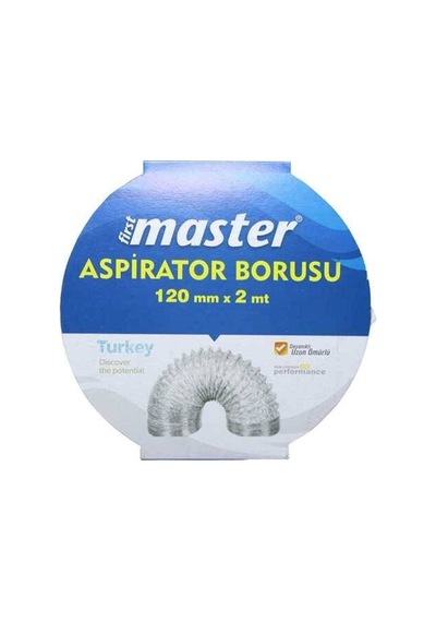 Master 503061 Aspiratör Borusu 120 Mm X 2 Mt
