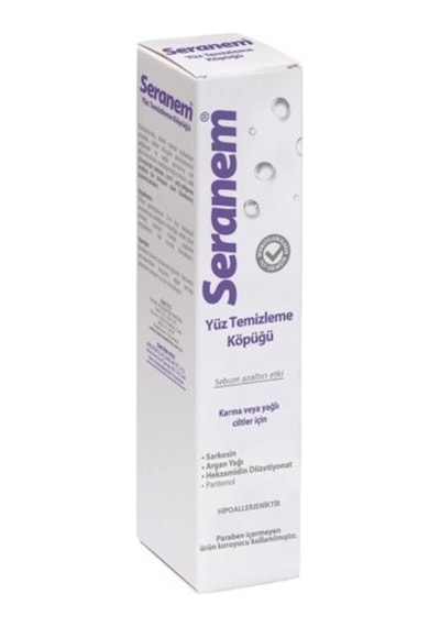 Seranem Yüz  Temizleme Köpüğü 200 ML