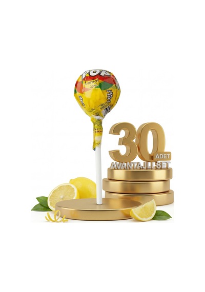 Afia Lolipop Meyve Aromalı Sert Şeker 30x10 Gr