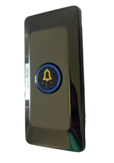 Backhome Led Işıklı Dekoratif Kapı Zili Butonu