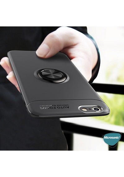 Microsonic Apple Uyumlu iPhone 6S Plus Kılıf Kickstand Ring Holder