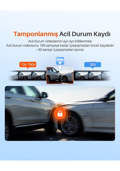 70mai Dash Cam A210 Ön Kamera