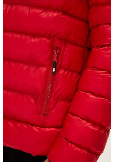 Bad Bear Boss Puffer Erkek Mont-6497 Kırmızı