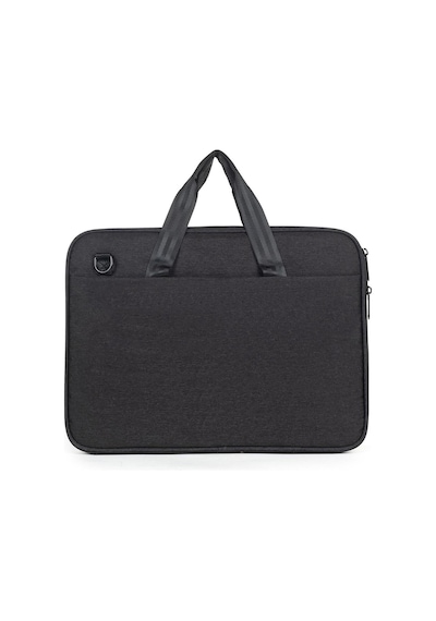 Necati Çanta Macbook Organizer Laptop Evrak Çantası 15.6 & 16 Inç Siyah-1643 Siyah