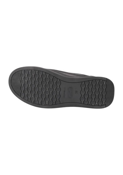 Forelli 14502-g Alegre Siyah Kadın Comfort Deri Ayakkabı 7622