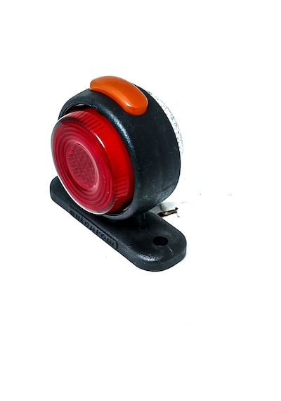 Mini Star Takoz Lambası Neonlu 12-24 V Kırmızı Beyaz