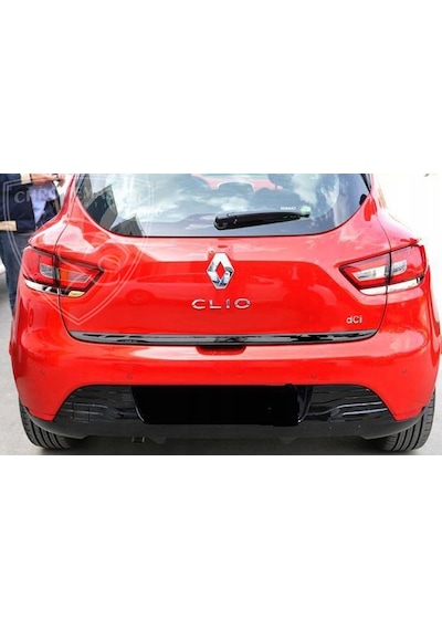 Renault Clio 4 Hb Krom Bagaj Alt Çıtası 2012 - 2018 Krom Bagaj