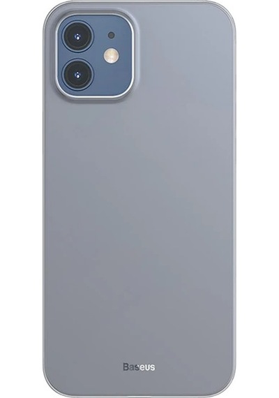Hepsi Baseus Wing Case iPhone Uyumlu 12 6.1 Kılıf Ultra İnce Lux Mat Şeffaf Kılıf- 5775 Najmaddin