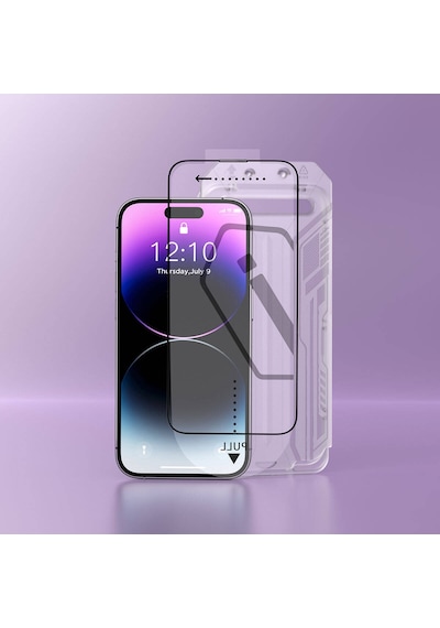 Apple iPhone 15 Uyumlu Plus Wiwu Sq-005 Easy İnstall İvista Super Hardness Ekran Koruyucu