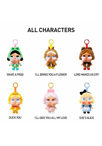 1 Adet Crying Again Cry Baby Sürpriz Blind Box Çanta Charmı