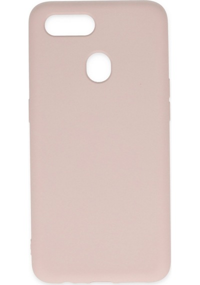 Newface - 22 - Oppo A12 Kılıf Nano İçi Kadife Silikon - Ece-umay - - Pudra