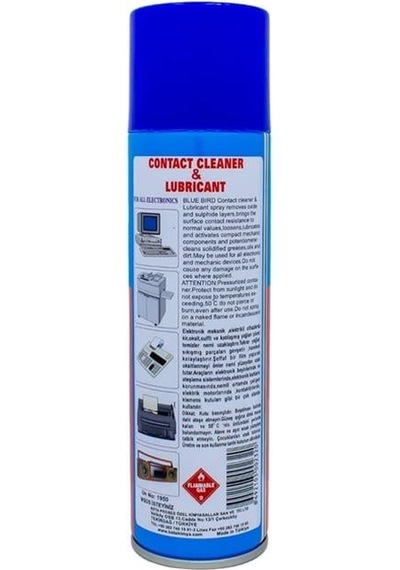 Powermaster Blue Bird Bb-257 Contact Yağlı Sprey 250 Ml