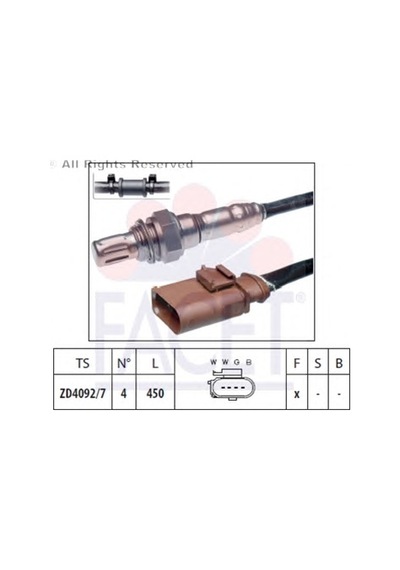 Ibıza 5 1.4 Bxw 08→ Oksijen Sensörü 03c906262ae Katalitik Konvert