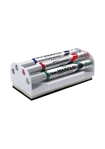 Pentel Maxiflo Tahta Kalemi Set Sünger İle Yuvarlak Uçlu İnce Genel