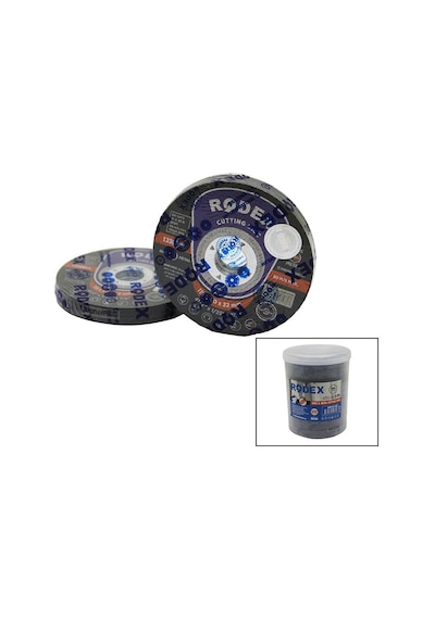 Rodex Srm-10115n İnox Metal Kesici Disk 115mm X 1.0x22 Spral Taşı - 10'li Paket