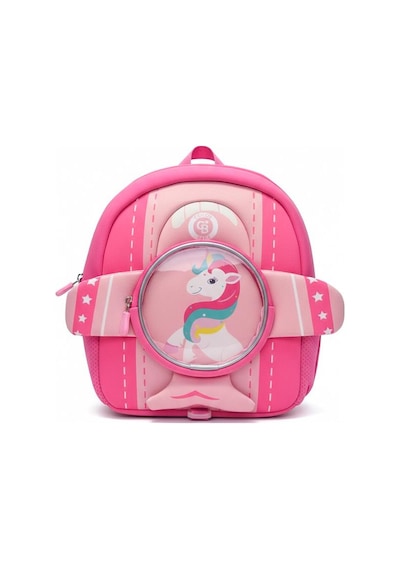 Color Bags Unicorn Temalı Pembe Anaokulu Çantası B16 Pembe