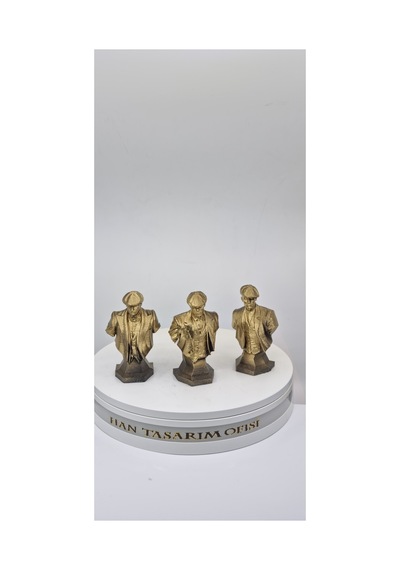 Thomas Shelby 10 Cm Büst Figür Peaky Blinders Kardeşler 3 Lu Set