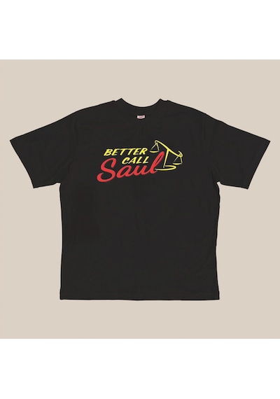 Better Call Saul T-shirt Siyah
