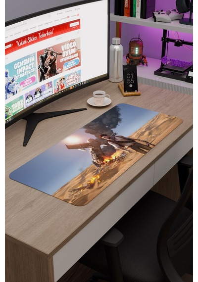 Uncharted Kaymaz Dikişli Kauçuk Oyuncu Mousepad V1 - 70x30 Xl Gaming Mouse Pad Fare Altlığı