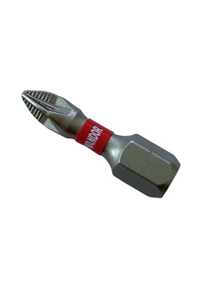 Vandor Anti Slip Bit Kaydırmaz Bits S2 Yüksek Kalite Çelik Pz1 25 - 637962027884