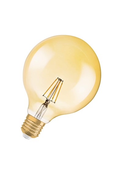 Osram Led Vintage Gold Globe Sarı Işık 380 Lümen E27 Duy Ampul Sa