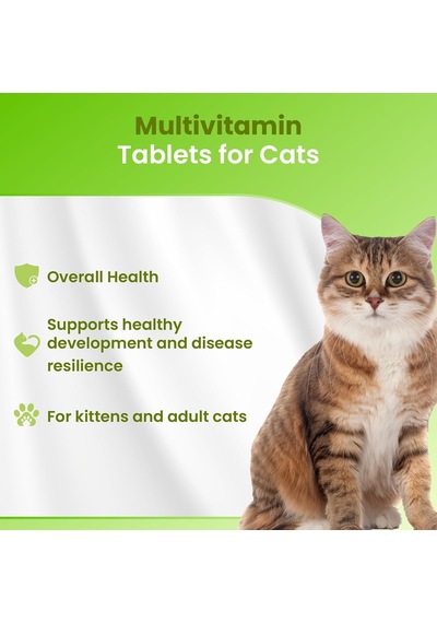 Tr Petactive Vitalicat Kediler İçin Multivitamin 150 Tablet