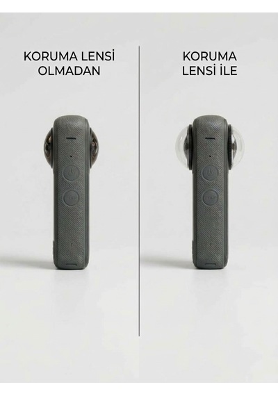 İnsta X5 Kamera Lens Koruyucu, Çizilmeye Karşı Dayanıklı Sert Plastik