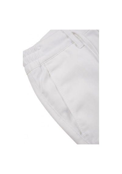 Deepsea Erkek Beyaz Esnek Kumaş Slim Fit Beli Lastikli Günlük Spor Pantolon 2601070