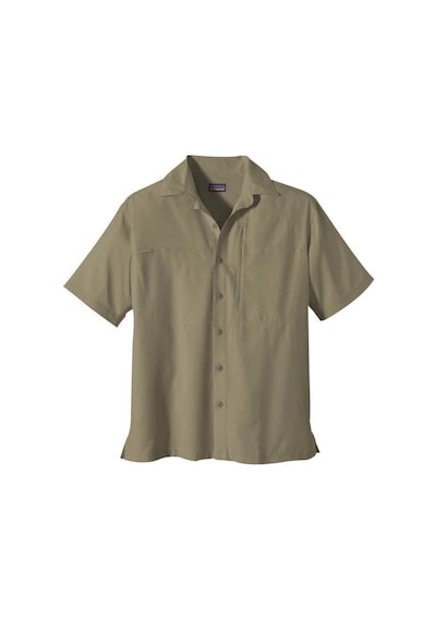 Patagonia M's S/s Sol Patrol Gömlek Yeşil