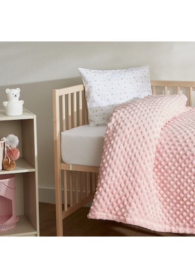 Karaca Home Bebek Lily Pembe Tomurcuk Battaniye 90x110 CM
