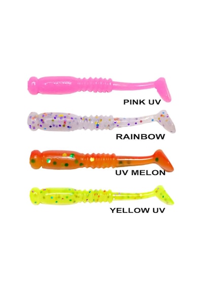 Ryuji Rock Tail 4cm Kokulu Silikon Yem 12 Adet