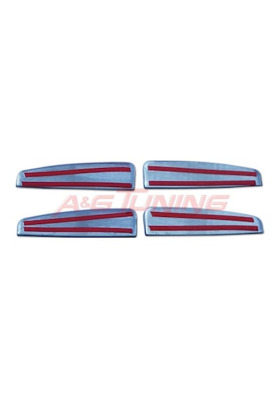 Fiat Linea Krom Kapı Kolu Tk 2006-2012 4Prç Paslanmaz Çelik N11.976