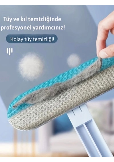 4 Ü 1 Arada Kedi Köpet Tüy Temizleyici Fırça Halı Koltuk Tüy Alıcı Diğer