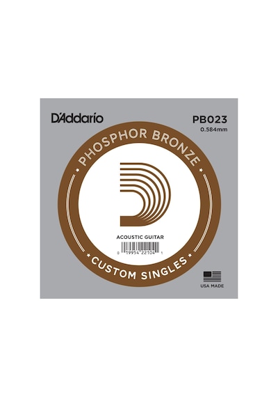 Daddarıo Pb023 Akustik Tek Tel, Phosphor Bronze Wound, G- Sol