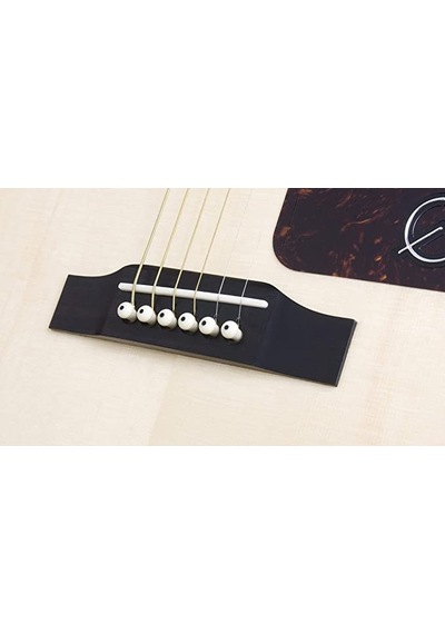 Epiphone Aj-220Sce Solid Top Elektro Akustik Gitar Natural