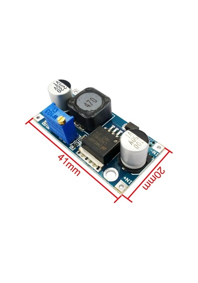 Lm2596s-adj 3-40v Dc-dc Ayarlanabilir Kademeli Güç Kaynağı Modülü 3a Lm2576