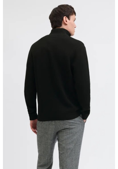 Jack & Jones Jprblamılano Stıtch Erkek Siyah Sweatshırt Siyah