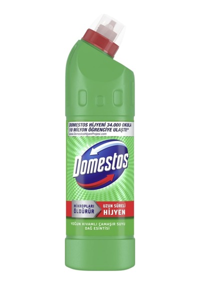 Domestos Yoğun Kıvamlı Çamaşır Suyu Dağ Esintisi 750 Ml Diğer