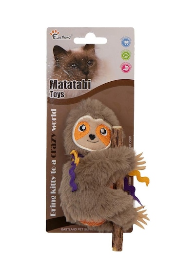 Eastland Catnipli Peluş Tembel Hayvan 8,5cm
