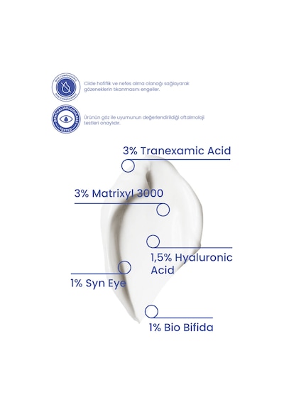 Cosmogenesis Labs Göz Altı Aydınlatıcı Krem 20ml - Koyu Halka Ve Şişlik Karşıtı Nemlendirici Vegan (TRANEKSAMİK ASİT)
