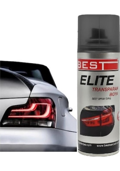 Best Elite Transparan Far Boyası Siyah 200 ML