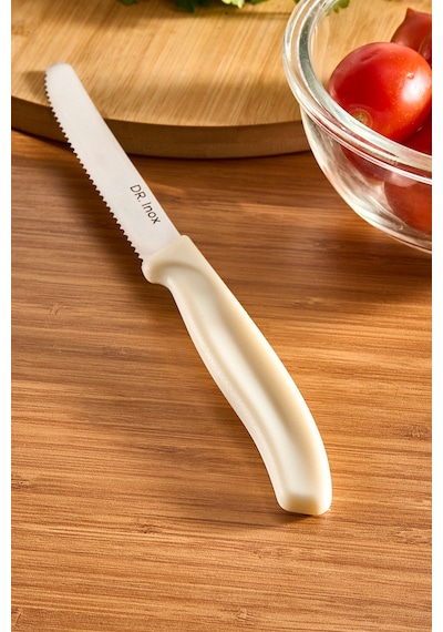 Dr. Inox Domates Bıçağı Krem 22 Cm Krem