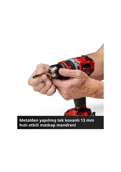 Akülü Vidalama İle 18 V Güç Ve Yüksek Dönüş Hızı