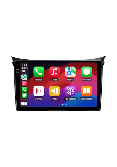 Hyundai İ30 2012-2016 Android Multimedya Carplay Android Auto Navigasyon 8gb Ram 128gb Pro 9"