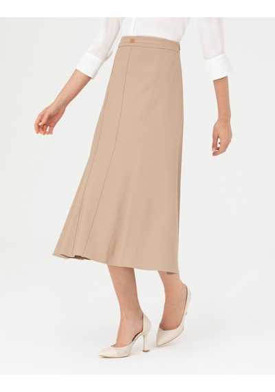 Pierre Cardin Kadın Bej Etek Dokuma 50273765-vr011 Bej